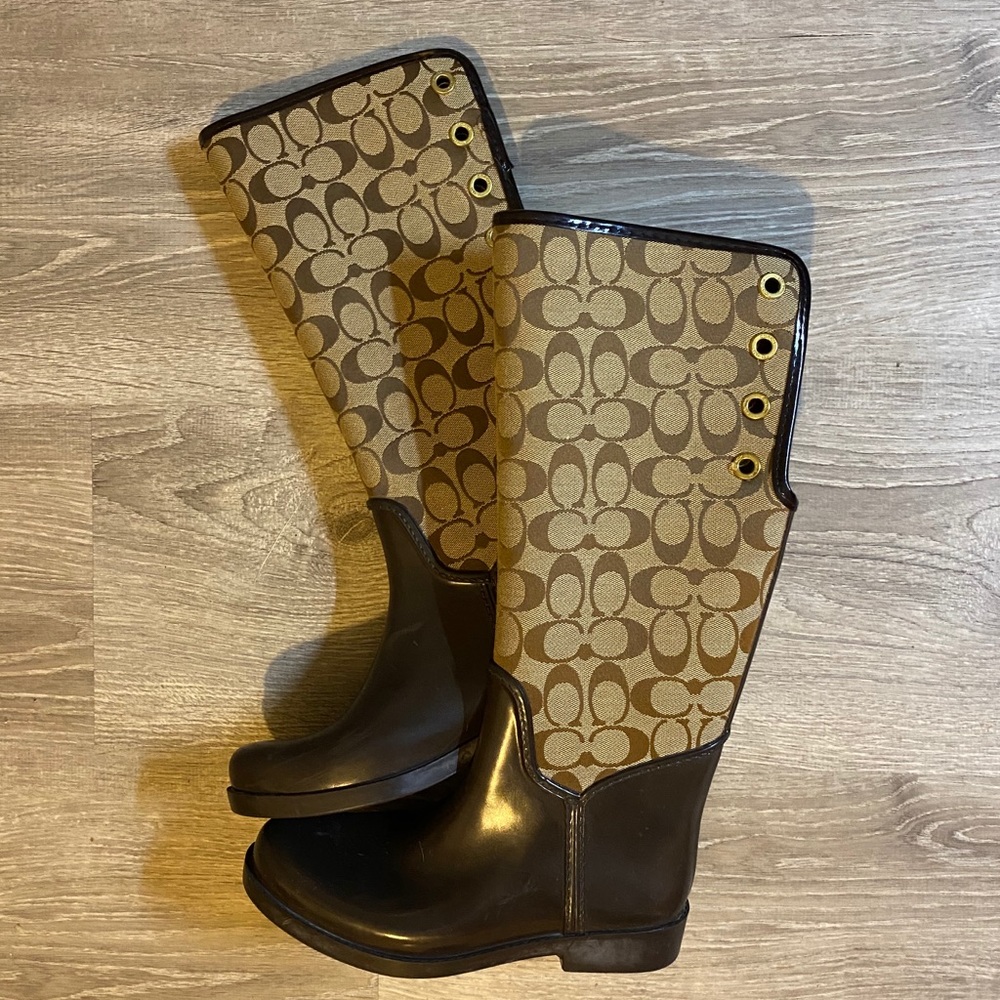 Coach rain boots - Picture 3 of 7
